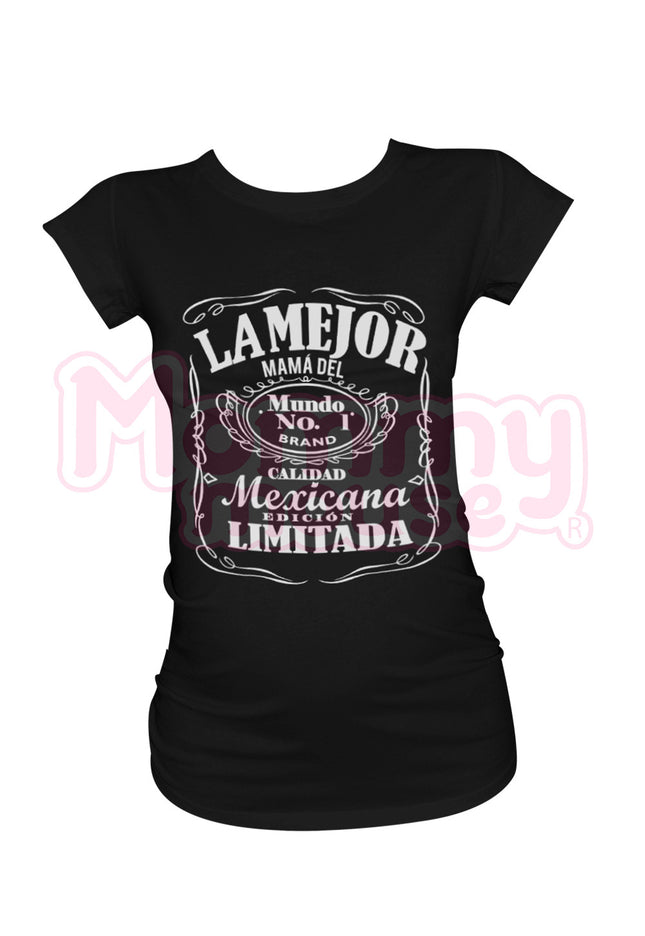 Blusa Maternidad Básica Manga corta. La mejor mamá