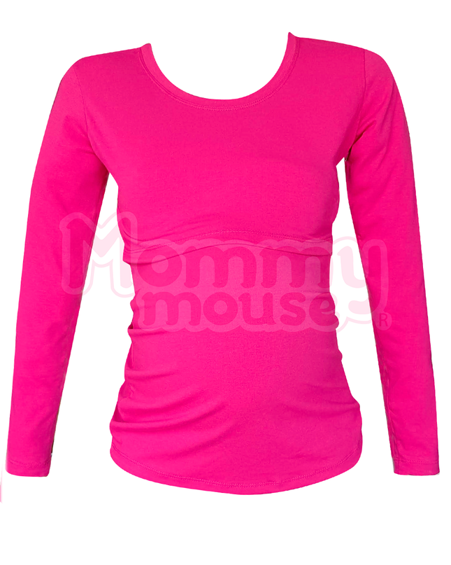 Blusa maternidad-lactancia Manga Larga. Fiusha
