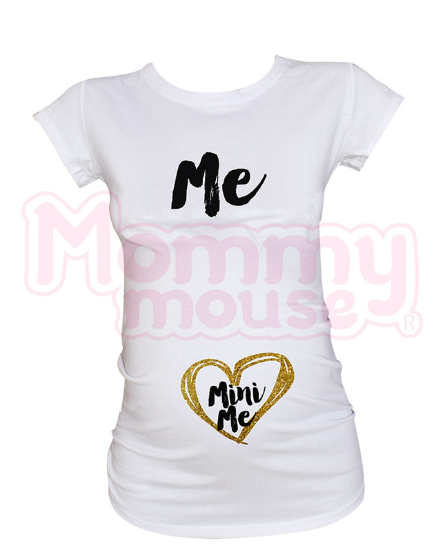 Blusa Maternidad Básica Manga corta. Mini me