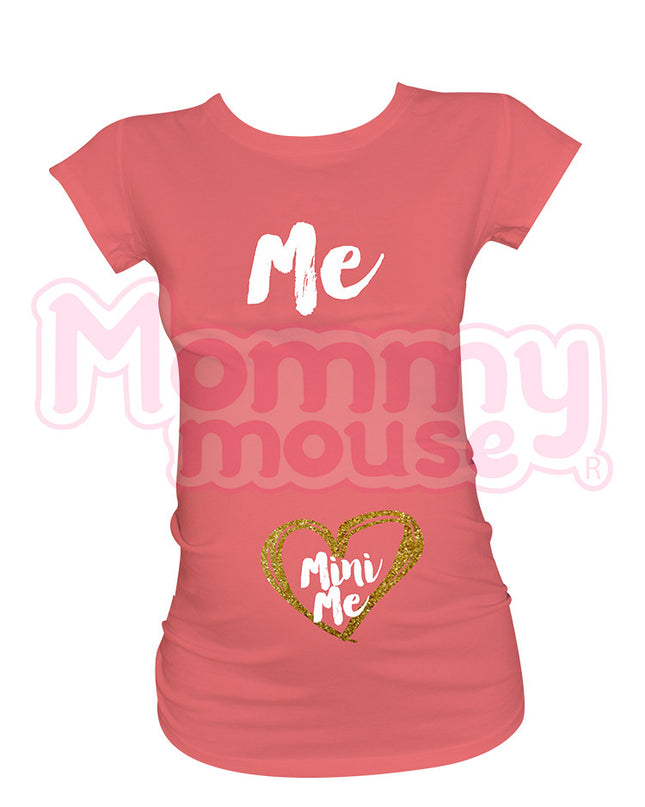 Blusa Maternidad Básica Manga corta. Mini me