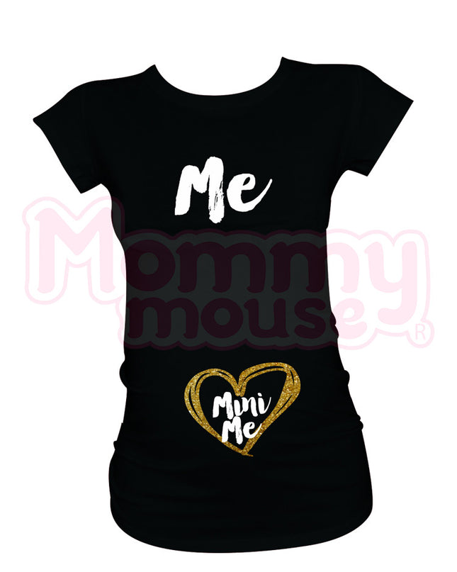 Blusa Maternidad Básica Manga corta. Mini me