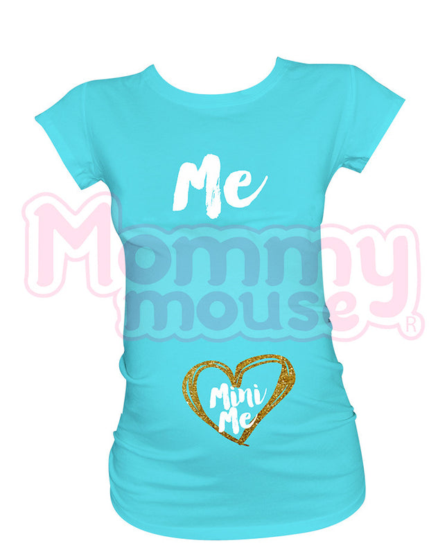 Blusa Maternidad Básica Manga corta. Mini me