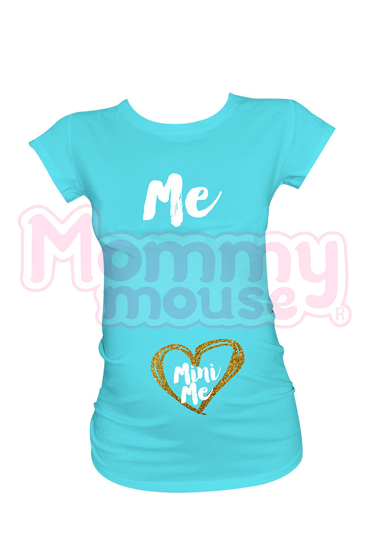 Blusa Maternidad Básica Manga corta. Mini me