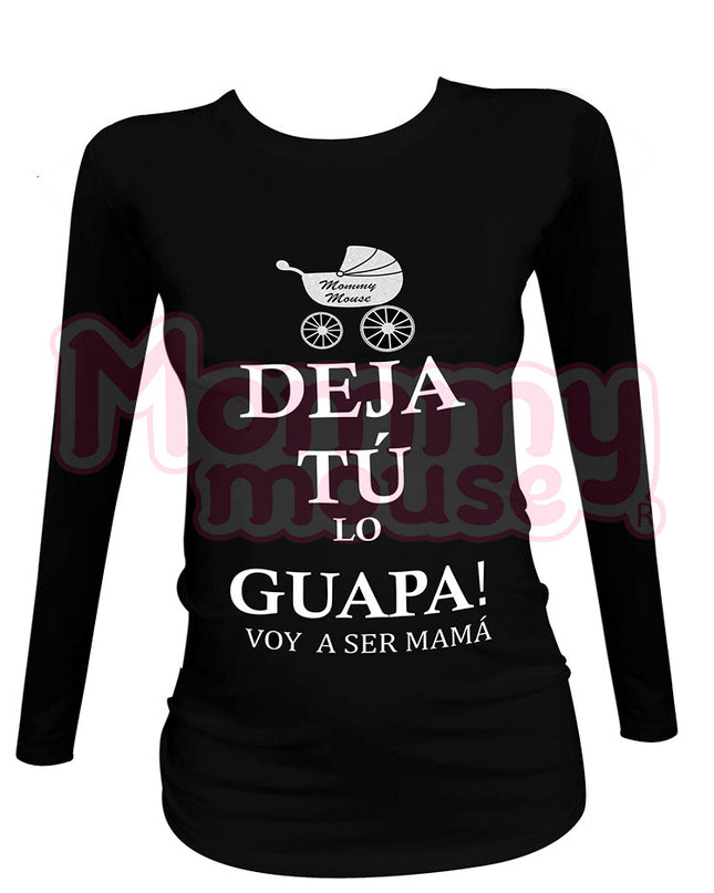 Blusa Maternidad Básica Manga Larga. Deja tú lo guapa!.