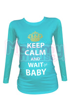 Blusa Maternidad Básica Manga Larga.  Keep calm