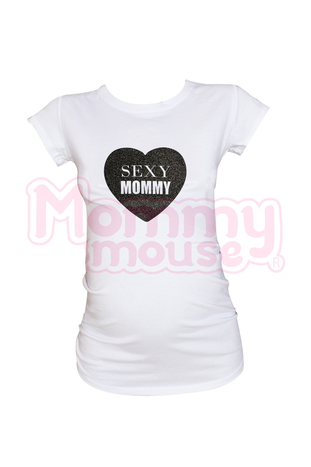 Blusa Maternidad Básica Manga corta. Sexy mommy