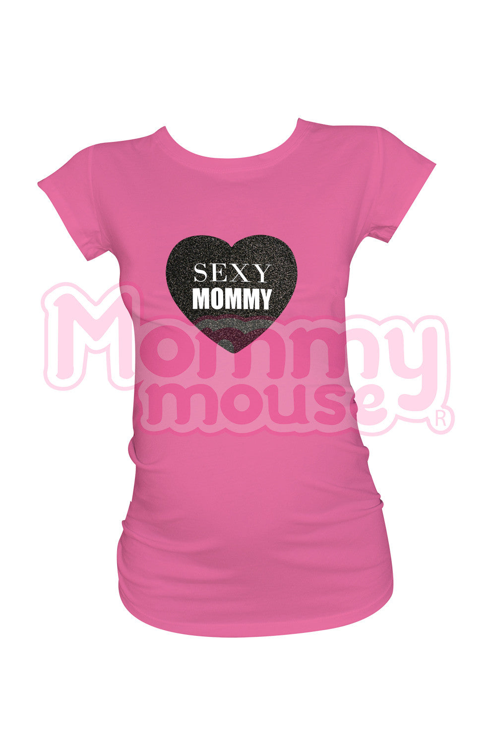 Blusa Maternidad Básica Manga corta. Sexy mommy