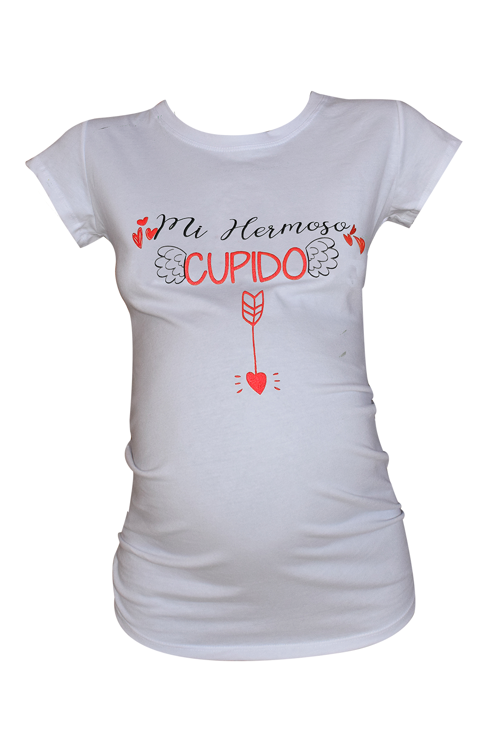 Blusa Maternidad Básica Manga corta. Hermoso cupido