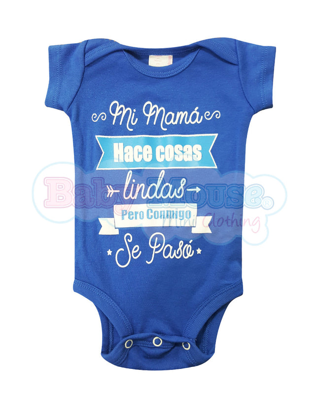 Pañalero Manga Corta Niño. Cosas lindas.
