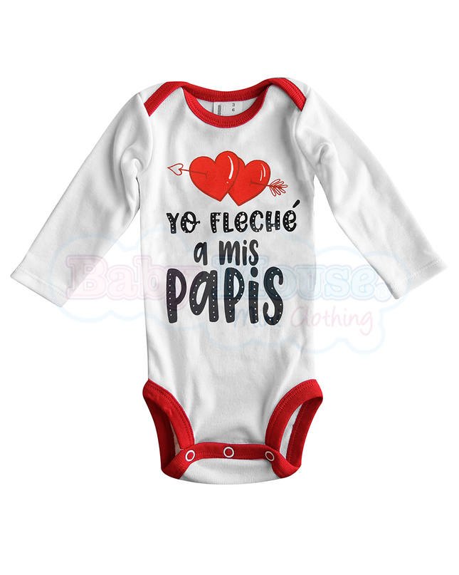 Pañalero Manga Larga Unisex. Yo fleché a mis papis