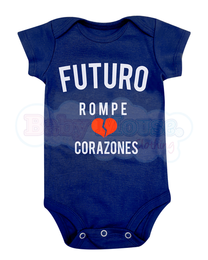 Pañalero Manga Corta Niño. Futuro rompe corazones