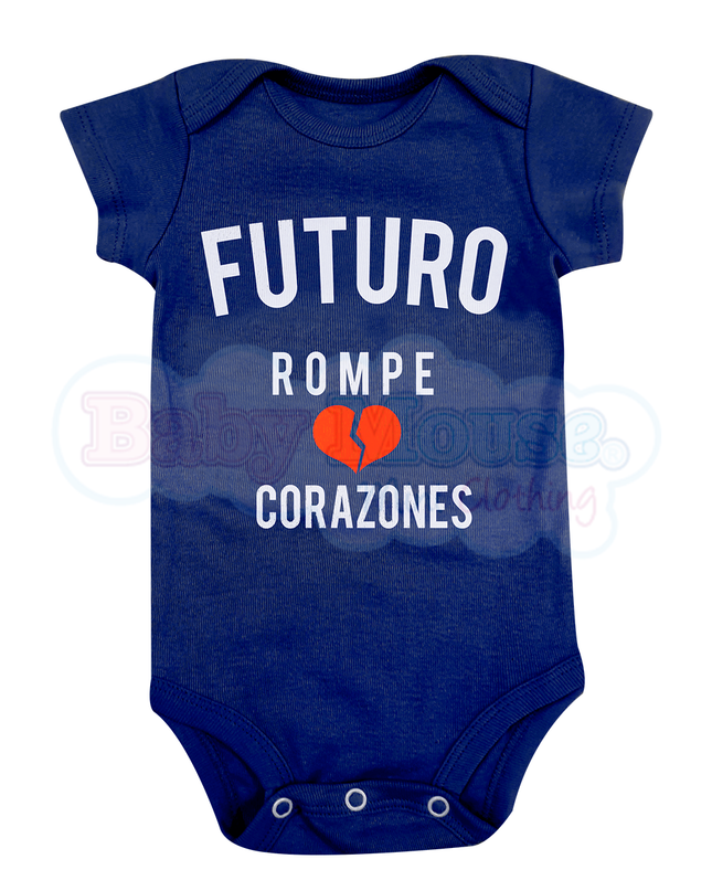 Pañalero Manga Corta Niño. Futuro rompe corazones