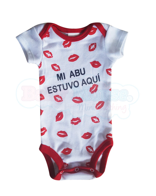 Pañalero Manga Corta unisex. La visita de mi abu.