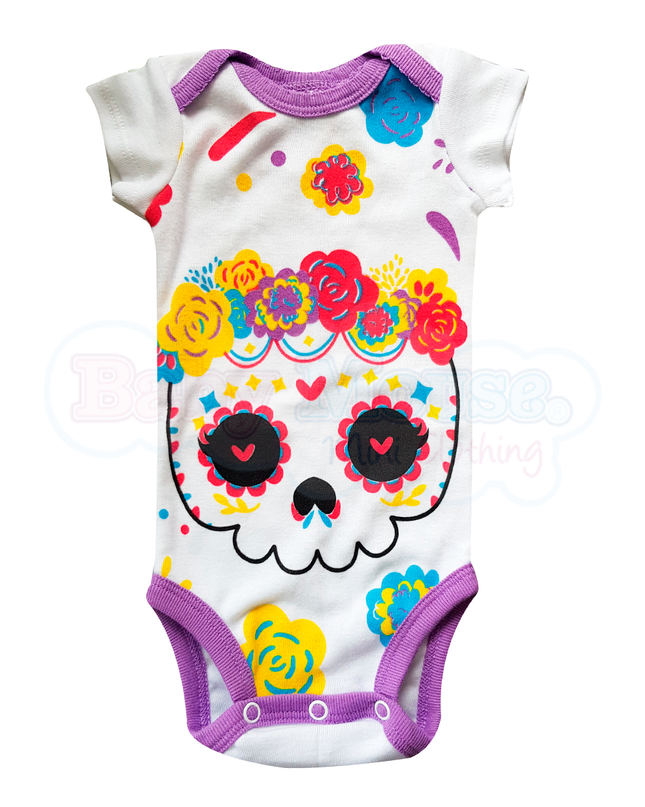 Pañalero Manga Corta Niña. Baby catrina