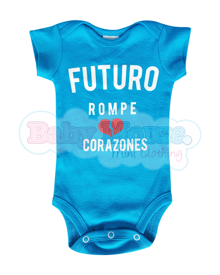 Pañalero Manga Corta Niño. Futuro rompe corazones