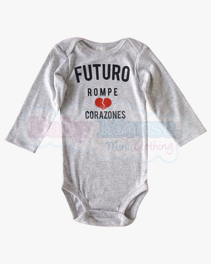 Pañalero Manga Larga Niño. Futuro rompe corazones