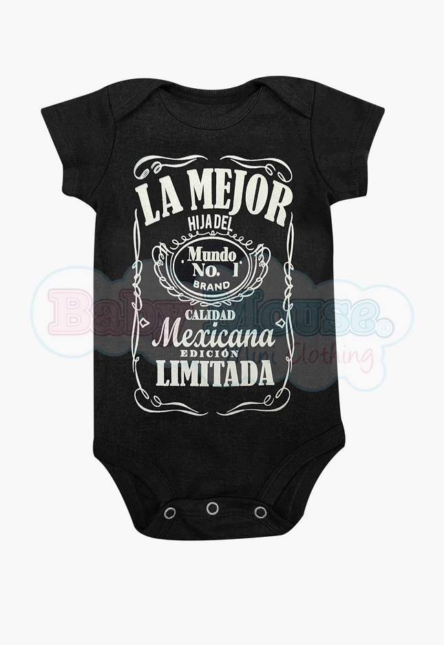 Pañalero Manga Corta Niña. La mejor hija