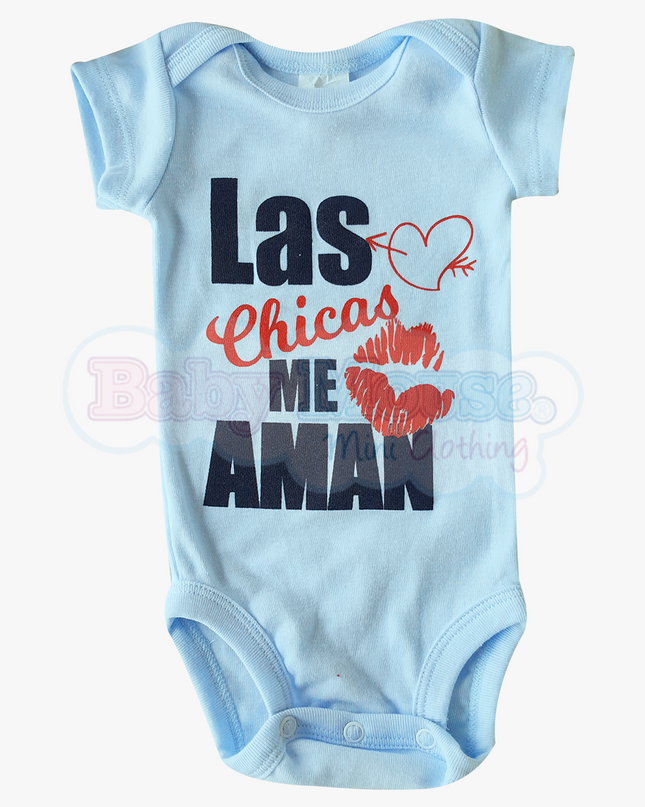 Pañalero Manga Corta . Las chicas me aman