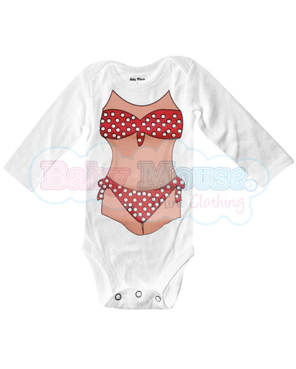 Pañalero Manga Larga Niña . Bikini