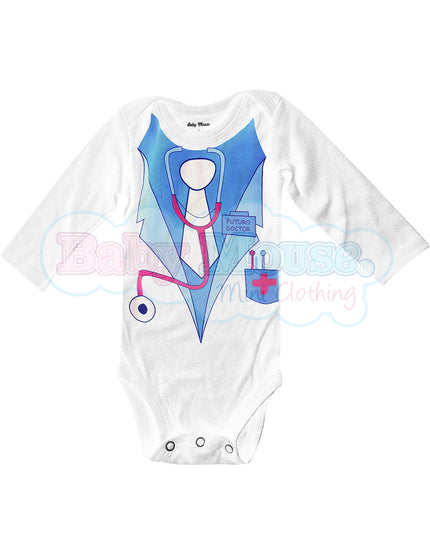 Pañalero Manga Larga Unisex. Futuro doctor