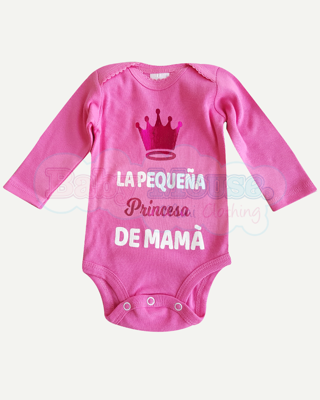 Pañalero Manga Larga Niña . Princesa de mamá