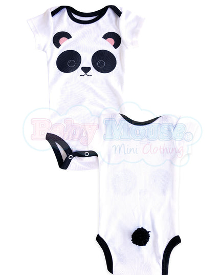 Pañalero Manga Corta Unisex. Pandita pompón