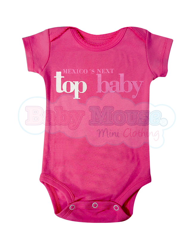 Pañalero Manga Corta Niña. Top baby