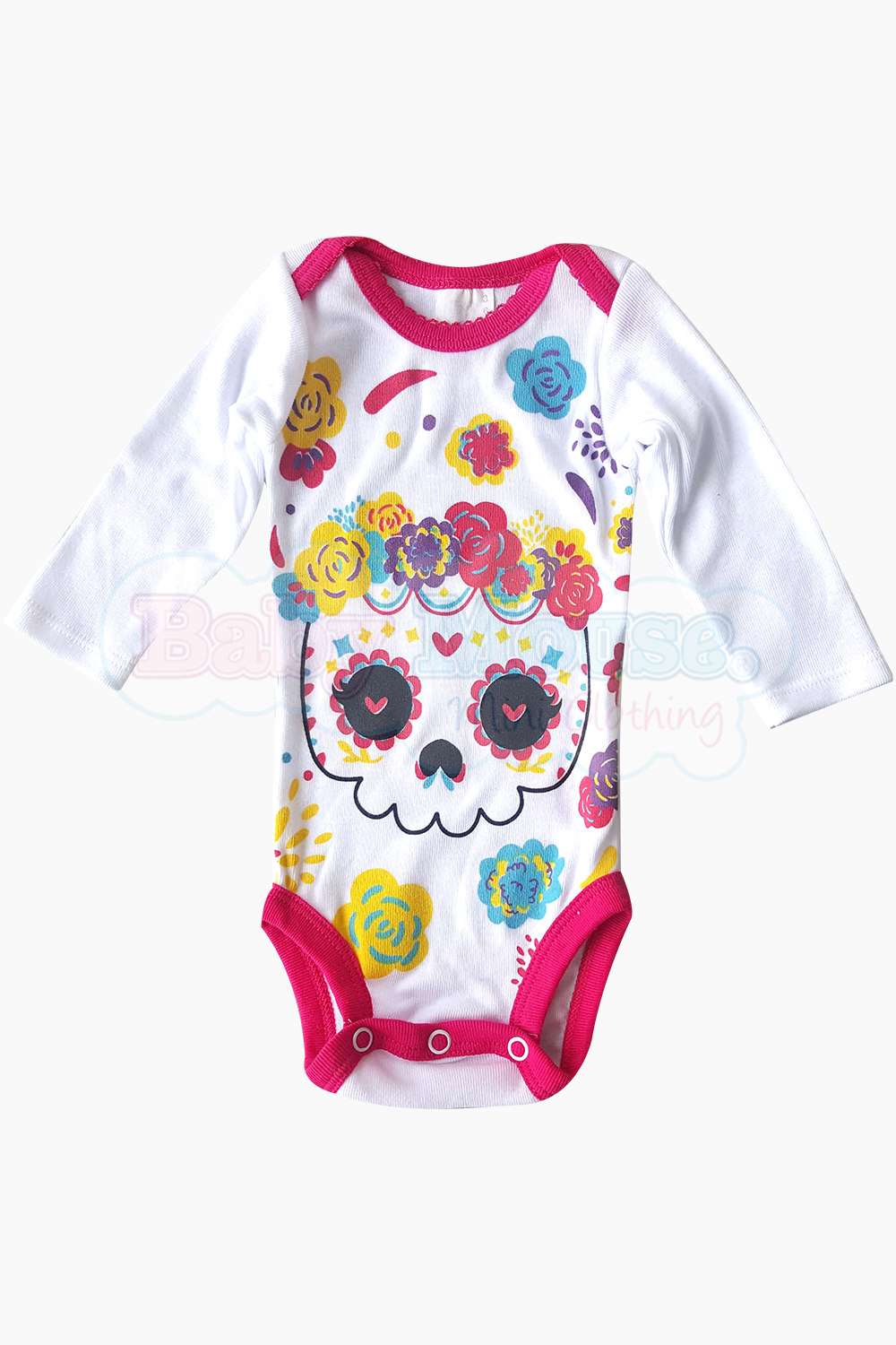 Pañalero Manga Larga Niña. Baby catrina