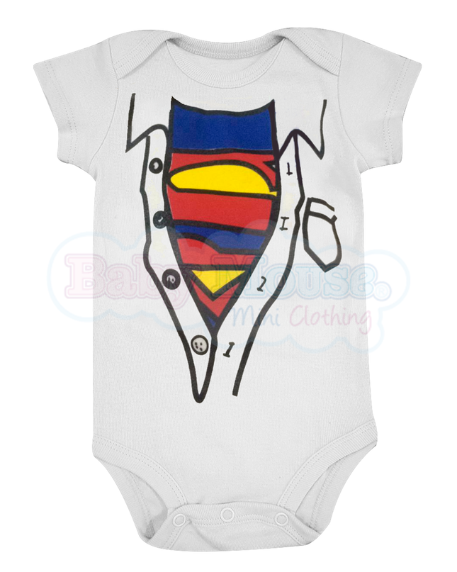 Pañalero Manga corta niño. Super baby