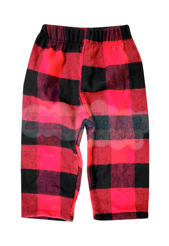 Pantalón pijama de franela. 1 a 12 Años