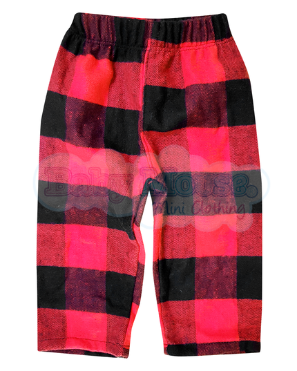 Pijama Franela 6 y 12 Meses. Christmas Party