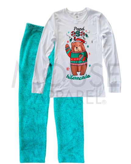 Pijama Polar Caballero. Papá Oso
