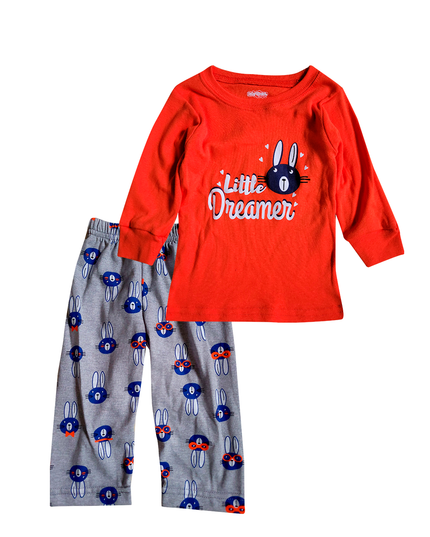 Pijama Manga larga 1 a 4 Años. Little Dreamer