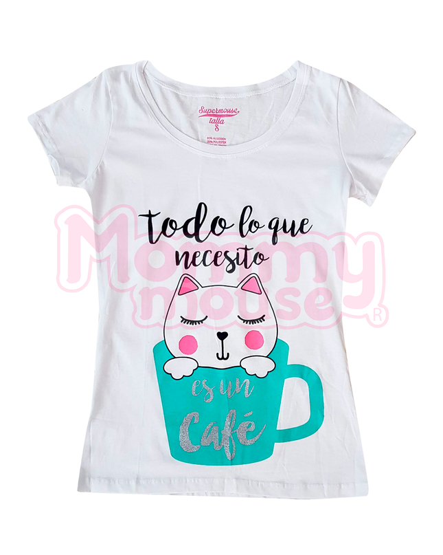 Pijama dama manga corta. Todo lo que necesito