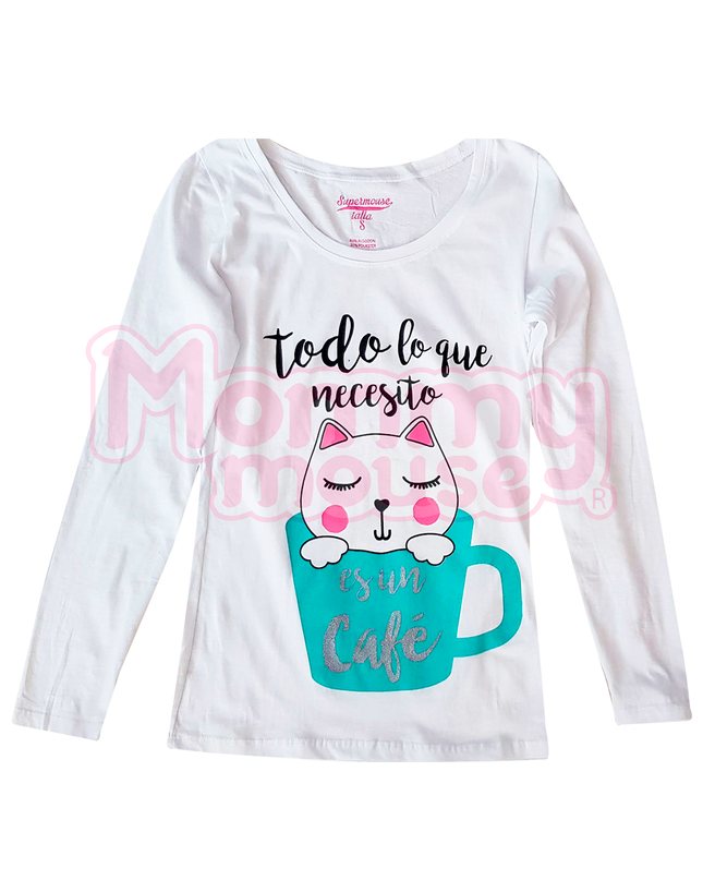 Pijama dama Manga larga. Todo lo que necesito