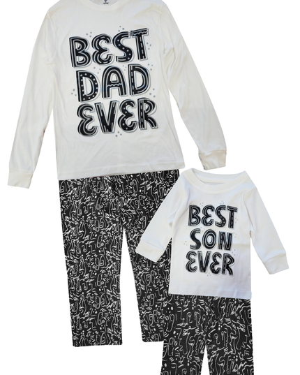 Pijama Caballero manga larga. Best Dad Ever