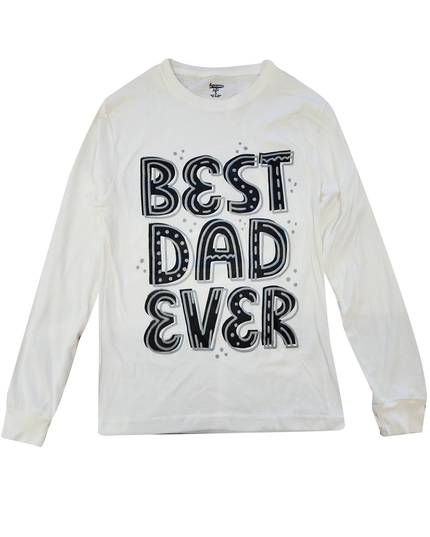 Pijama Caballero manga larga. Best Dad Ever