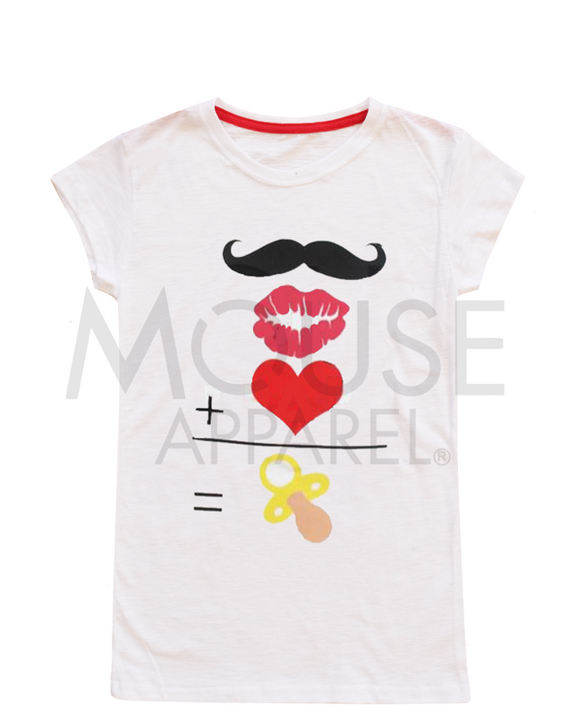 Playera Dama. Bigotes