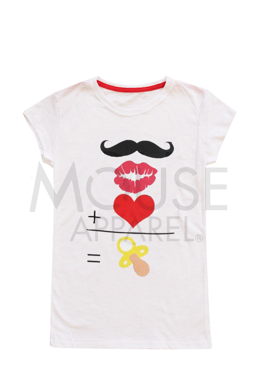 Playera Dama. Bigotes