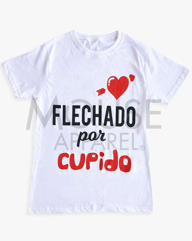 Playera caballero. Flechado
