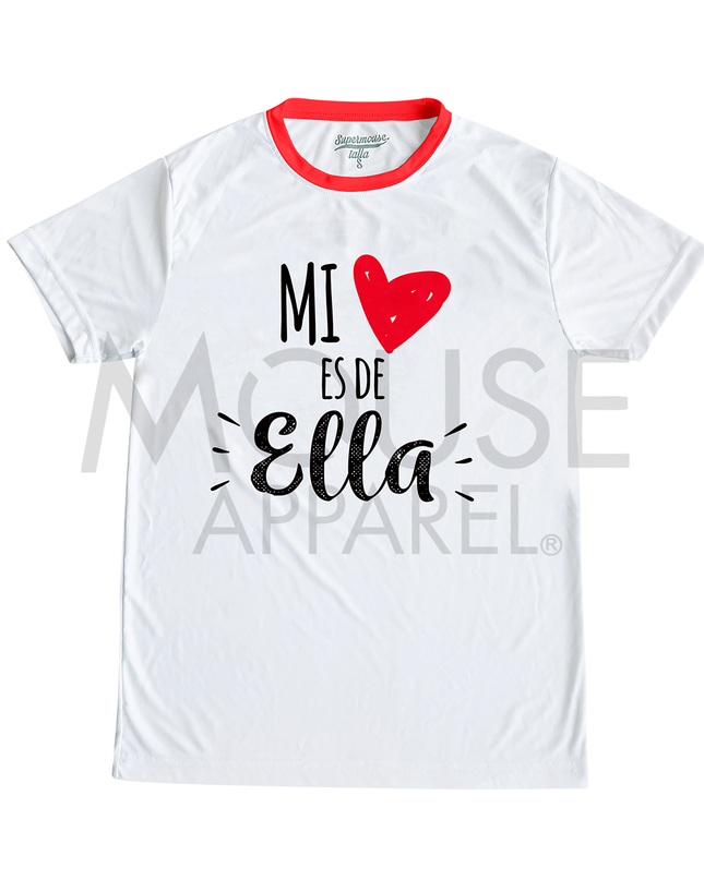 Playeras de pareja. Mi corazón