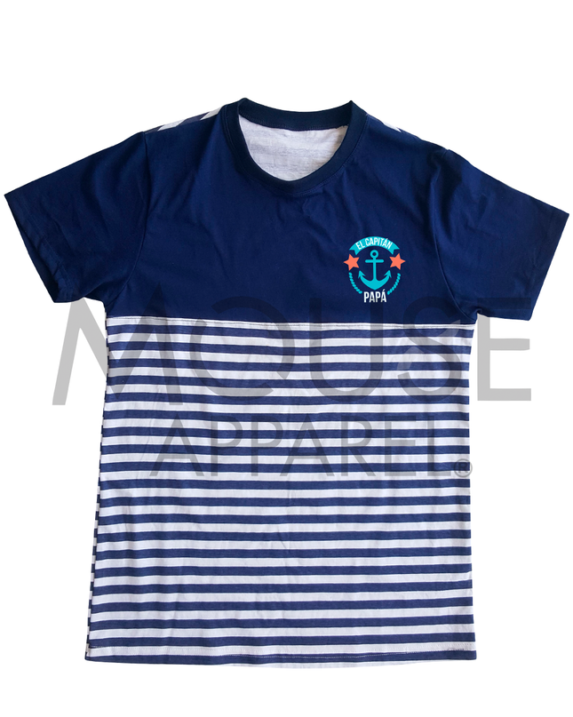 Playera caballero. Capitán.