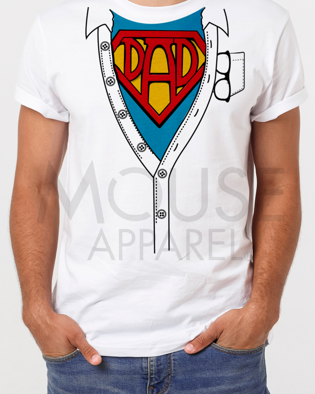 Playera Caballero. Super Dad