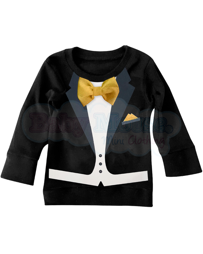 Conjunto 2 Piezas Kids. Smoking fiesta moño real