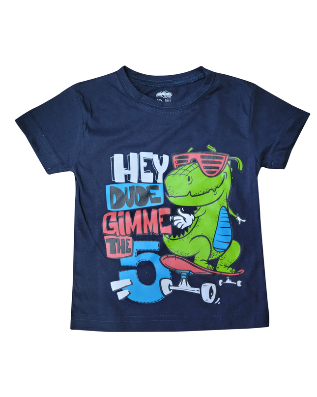 Pijama Manga corta  2 a 10 Años. Hey Dude