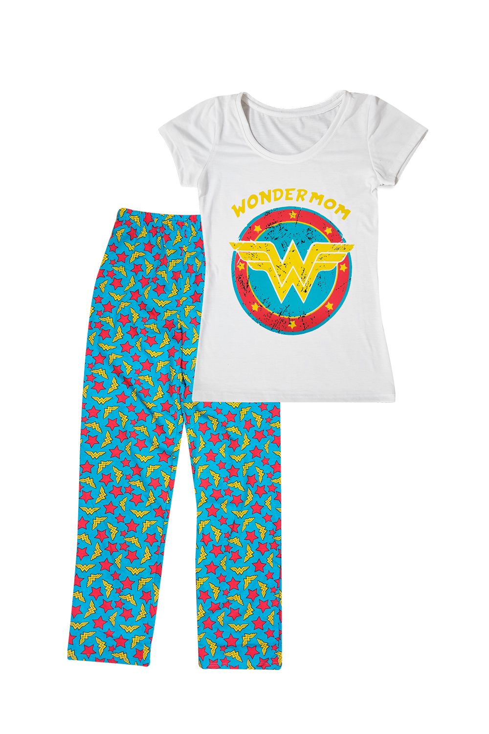 Pijama Dama manga corta. Wonder woman