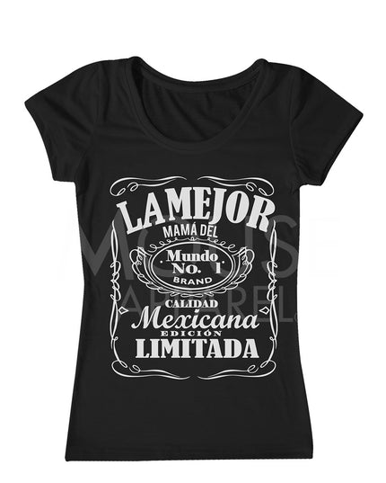 Playera dama. La mejor mamá del mundo