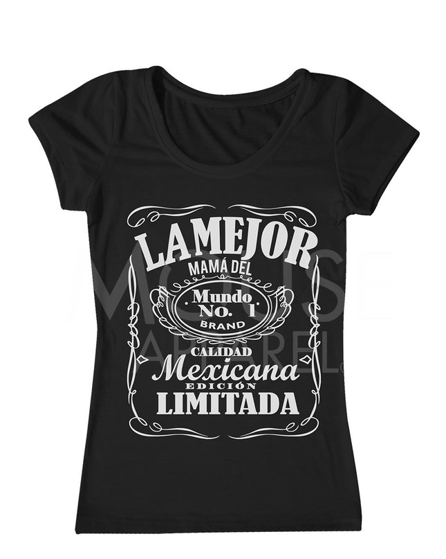 Playera dama. La mejor mamá del mundo