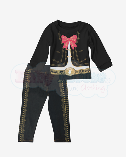 Conjunto 2 Pzas Kids. Super Mariachi niña