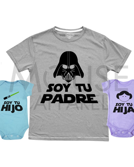 Pañalero manga corta niño . Soy tu hijo